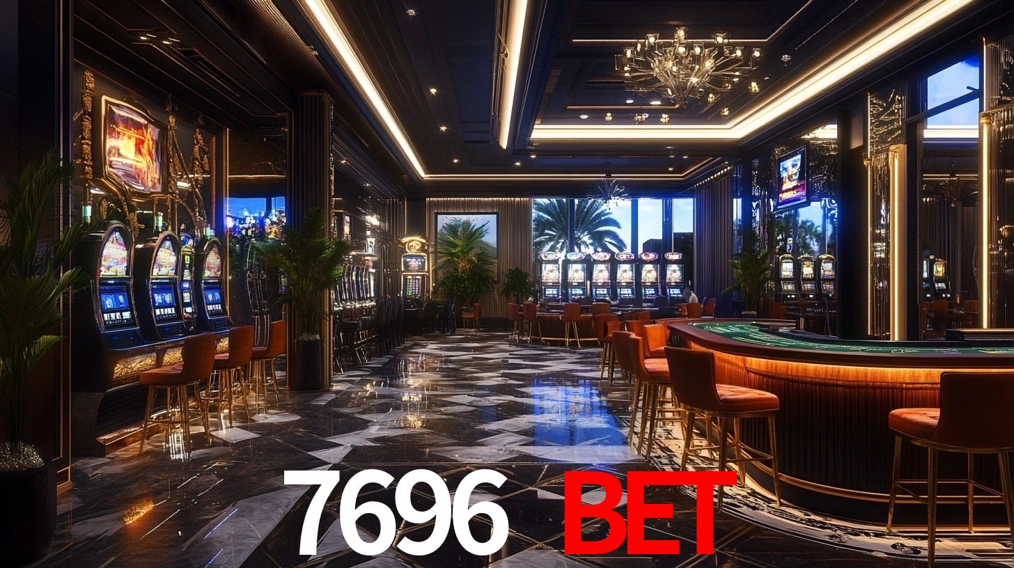 7696 bet Logo - Bônus com Rollover Justo
